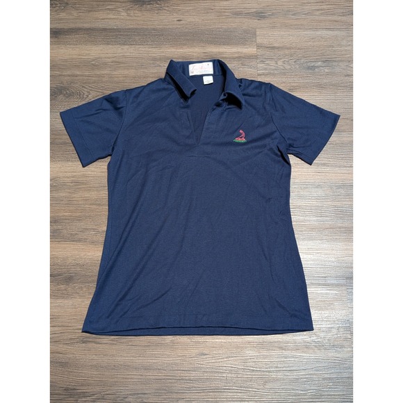 Lady Pickering Tops - Vintage Lady Pickering Active Sportswear Womens S Navy Blue Polo Shirt Pinehurst